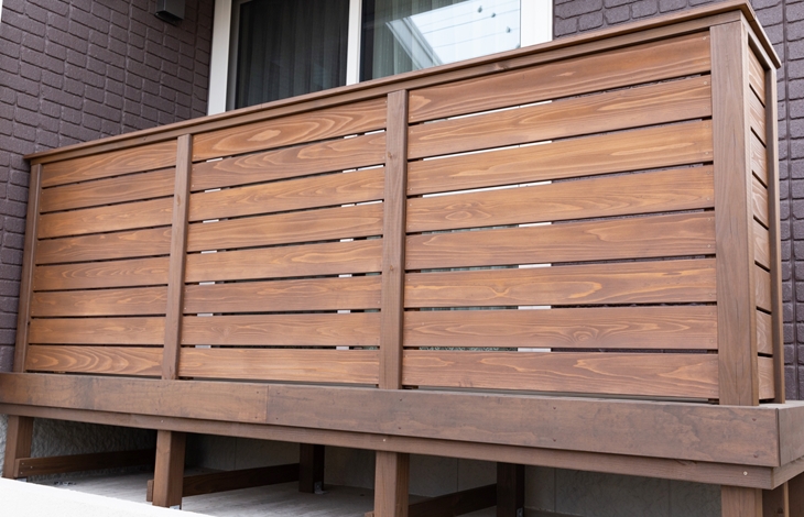 ウッドデッキ・テラス設置:約2日〜5日