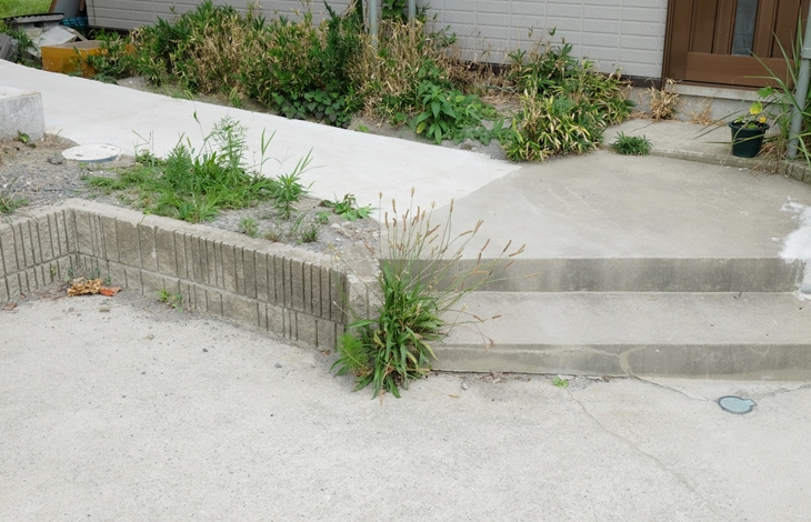 メンテナンス性の高い庭づくり