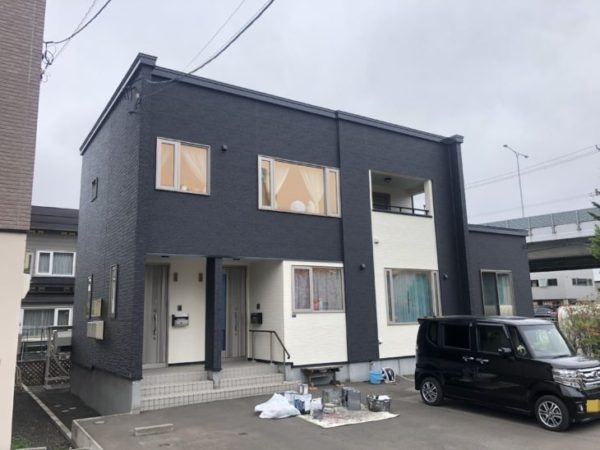 札幌市　白石区　A様邸　外壁、屋根塗装リフォーム事例