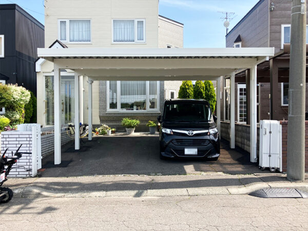 北広島市 T様邸 カーポート設置工事