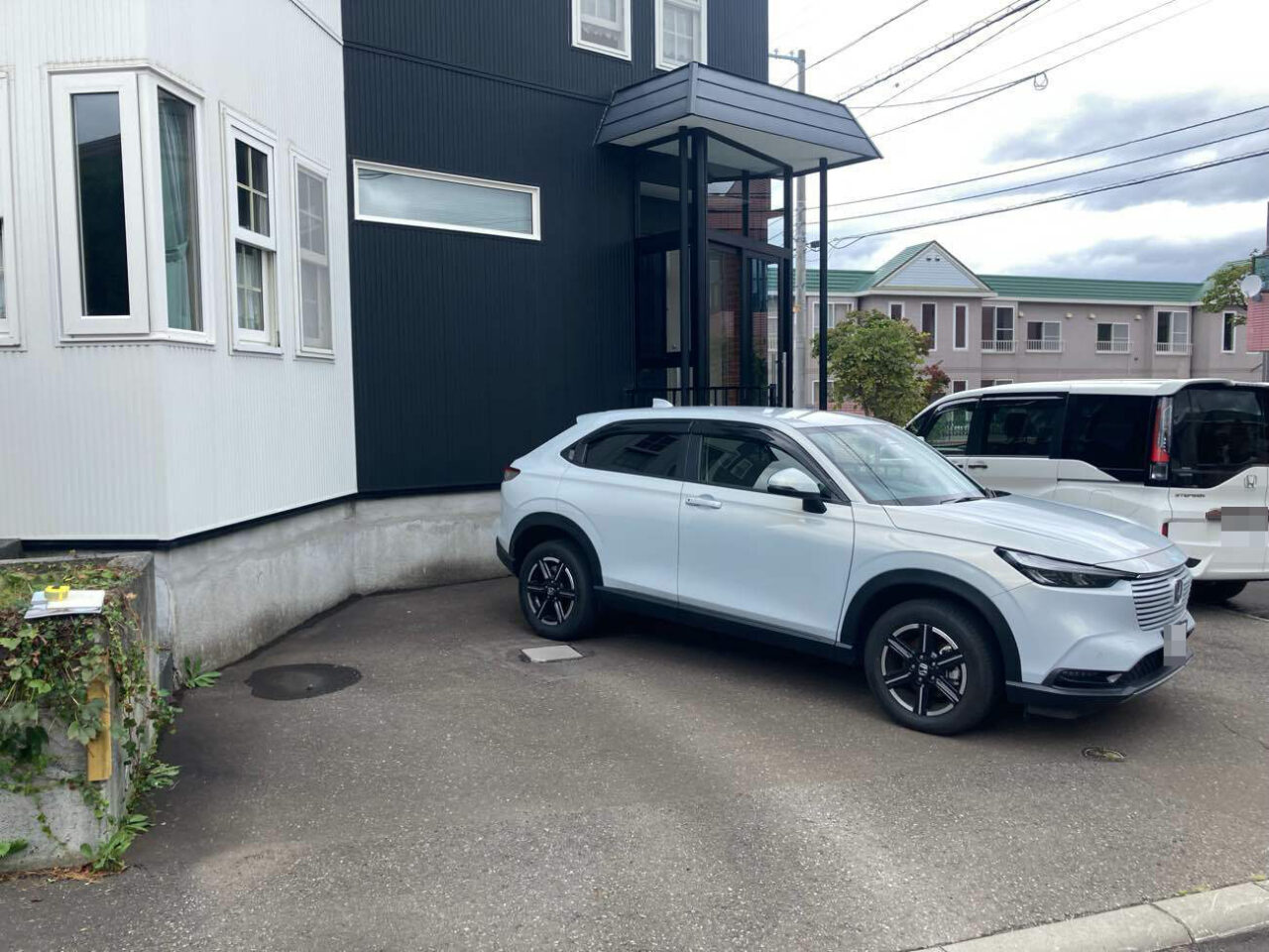 施工前:駐車スペース
